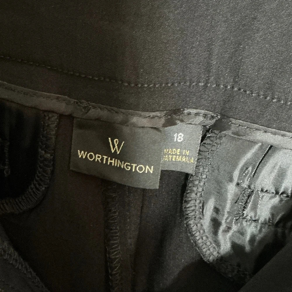 Worthington Women's Black Trousers - Picture 3 of 3